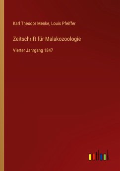 Zeitschrift für Malakozoologie - Menke, Karl Theodor; Pfeiffer, Louis