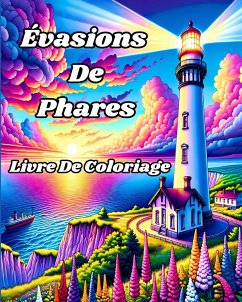 Livre de Coloriage Évasions de Phares - Helle, Luna B.