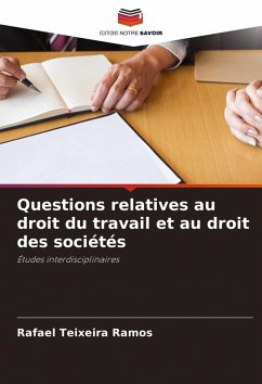 Cover Questions relatives au droit du travail et au droit des sociétés