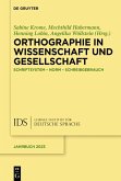 Orthographie in Wissenschaft und Gesellschaft (eBook, ePUB)