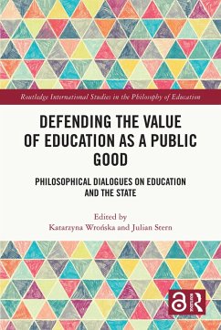 Cover Defending the Value of Education as a Public Good (eBook, ePUB)