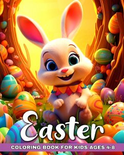 Easter Coloring Book for Kids Ages 4-8 - Camy, Camelia