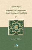 Mahkeme-i Seriyye ve Mecelle Projesi Özelinde, Rusya Müslümanlarinin Islam Hukuku Faaliyetleri 1788-1918