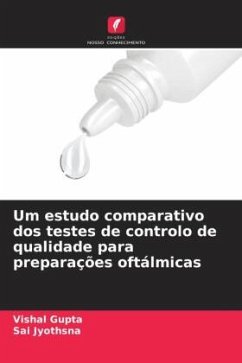 Um estudo comparativo dos testes de controlo de qualidade para preparações oftálmicas - Gupta, Vishal;Jyothsna, Sai