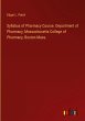 Syllabus of Pharmacy Course. Department... - Bild 1