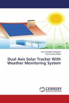 Dual Axis Solar Tracker With Weather Monitoring System