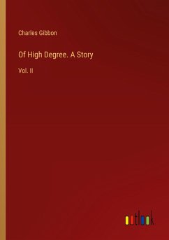 Cover Of High Degree. A Story