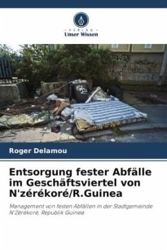 Entsorgung fester Abfälle im Geschäftsviertel von N'zérékoré/R.Guinea - Delamou, Roger
