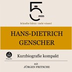 Hans-Dietrich Genscher: Kurzbiografie kompakt (MP3-Download)