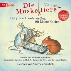 Die Muskeltiere - Die große Abenteuer-Box für kleine Helden (MP3-Download) - Krause, Ute