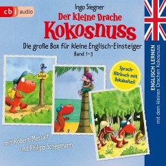 Englisch lernen mit dem kleinen Drachen Kokosnuss - Die große Box für kleine Englisch-Einsteiger (Band 1-3) (MP3-Download) - Siegner, Ingo