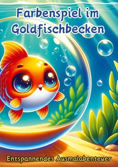 Farbenspiel im Goldfischbecken - Pinselzauber, Maxi