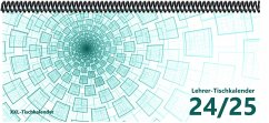Cover Lehrer - Tischkalender 2024/25