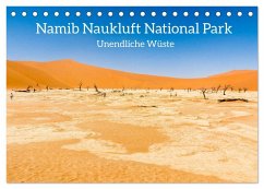 Namib Naukluft National Park - Unendliche Wüste (Tischkalender 2025 DIN A5 quer), CALVENDO Monatskalender - Calvendo