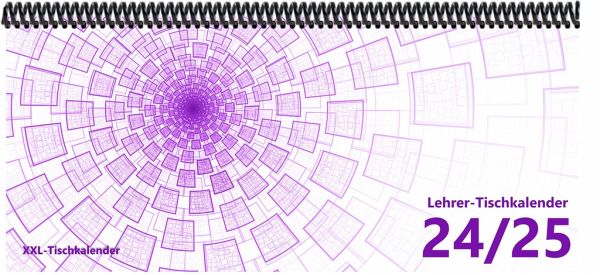 Lehrer - Tischkalender 2024/25