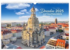 Kalender Dresden Luftaufnahmen 2025 - Schubert, Peter