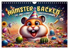 Hamsterbacken: Ein Jahr voller Überraschungen (Wandkalender 2025 DIN A4 quer), CALVENDO Monatskalender