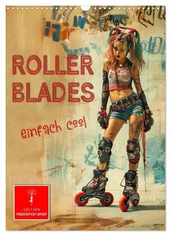 Rollerblades - einfach cool (Wandkalender 2025 DIN A3 hoch), CALVENDO Monatskalender - Calvendo;Roder, Peter