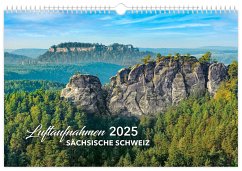 Kalender Sächsische Schweiz Luftaufnahmen 2025 - Schubert, Peter