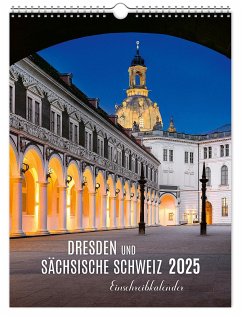 Einschreibkalender Dresden und Sächsische Schweiz 2025 - K4 Verlag; Schubert, Peter