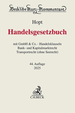 Handelsgesetzbuch - Hopt, Klaus J.;Kumpan, Christoph;Leyens, Patrick C.