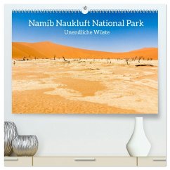 Namib Naukluft National Park - Unendliche Wüste (hochwertiger Premium Wandkalender 2025 DIN A2 quer), Kunstdruck in Hochglanz