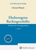 Ehebezogene Rechtsgeschäfte