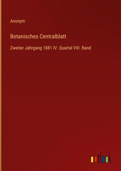 Botanisches Centralblatt
