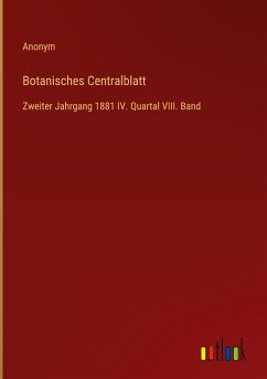 Botanisches Centralblatt - Anonym