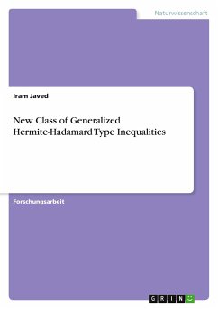 New Class of Generalized Hermite-Hadamard Type Inequalities - Javed, Iram