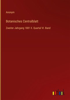 Botanisches Centralblatt