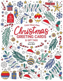 Color-Your-Own Christmas Greeting Cards Cover Color-Your-Own Christmas Greeting Cards
