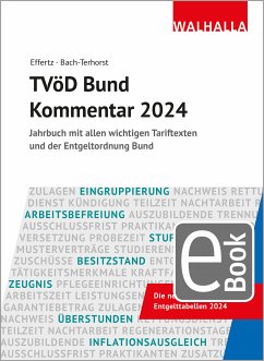 TVöD Bund Kommentar 2024 (eBook, PDF) - Effertz, Jörg; Bach-Terhorst, Andreas