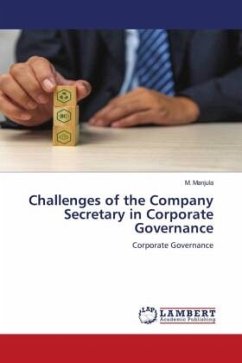 Challenges of the Company Secretary in Corporate Governance - Manjula, M.