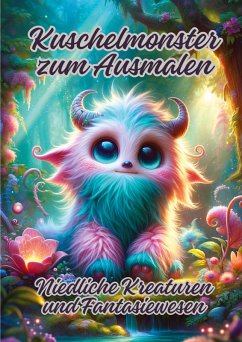Cover Kuschelmonster zum Ausmalen
