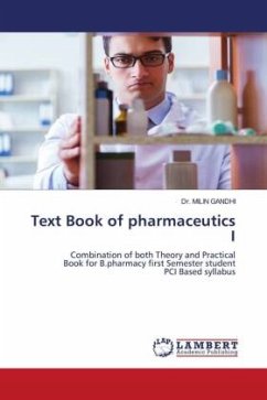 Text Book of pharmaceutics I - GANDHI, Dr. MILIN
