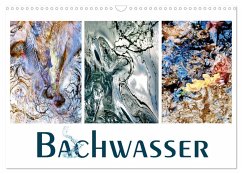 Bachwasser (Wandkalender 2025 DIN A3 quer), CALVENDO Monatskalender