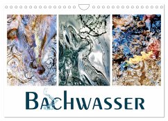 Bachwasser (Wandkalender 2025 DIN A4 quer), CALVENDO Monatskalender