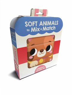 Soft Animals to Mix & Match Animals Around Me - Little Genius Books