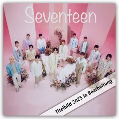 Seventeen Official 2025 12 X 24 Inch Monthly Square Wall Calendar Plastic-Free - Danilo Promotion Ltd