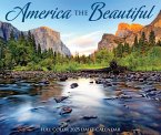 America the Beautiful 2025 6.2 X 5.4 Box Calendar