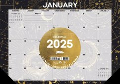 Celestial 2025 17 X 12 Small Monthly Deskpad - Willow Creek Press