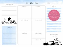 Big Panda and Tiny Dragon Weekly Planner Notepad - Mandala Publishing