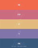 One Step Stripe Academic July 2024 - June 2025 7.5 X 9.5 Booklet Monthly Planner