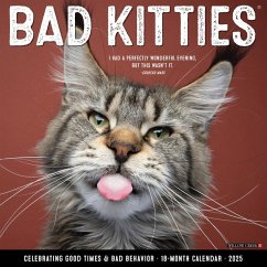 Bad Kitties 2025 12 X 12 Wall Calendar - Willow Creek Press