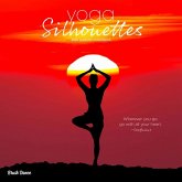 Yoga Silhouettes 2025 12 X 24 Inch Monthly Square Wall Calendar Plastic-Free