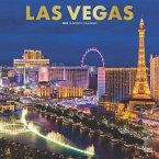 Las Vegas 2025 12 X 24 Inch Monthly Square Wall Calendar Foil Stamped Cover Plastic-Free