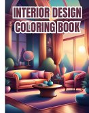 Interior Design Coloring Book For Girls, Boys