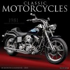 Classic Motorcycles 2025 12 X 12 Wall Calendar