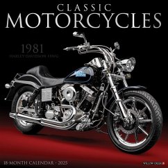 Classic Motorcycles 2025 12 X 12 Wall Calendar - Willow Creek Press